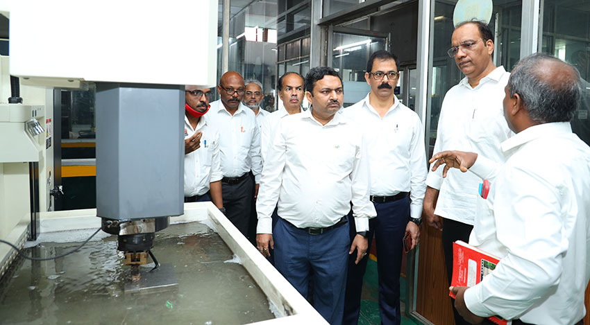 Visit of Secretary (C & PC) and President – CIPET G.C.