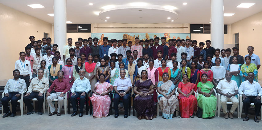 Two Day Workshop in association with Govt. Arts College for Men (Autonomous), Nandanam, Chennai