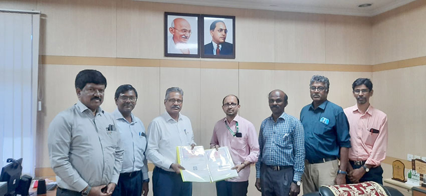 Memorandum of Understanding was signed with Dr. B.R.Ambedkar Govt. Arts College (Autonomous), Vyasarpadi, Chennai