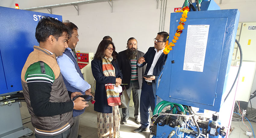 VISIT OF PRINCIPAL SECRETARY, DEPT. OF MSME, UTTARAKHAND