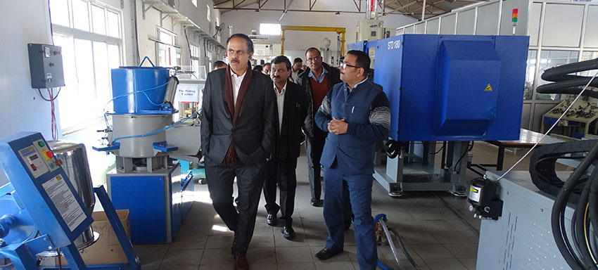 VISIT OF SECRETARY, DEPT. OF MSME, GOVT. OF INDIA