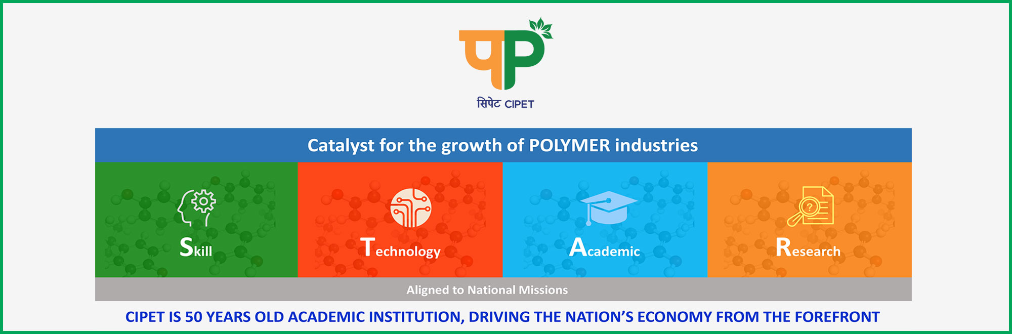 CIPET IS 50 YEARS OLD ACADEMIC INSTITUTION, DRIVING THE NATION'S ECONOMY FROM THE FOREFRONT